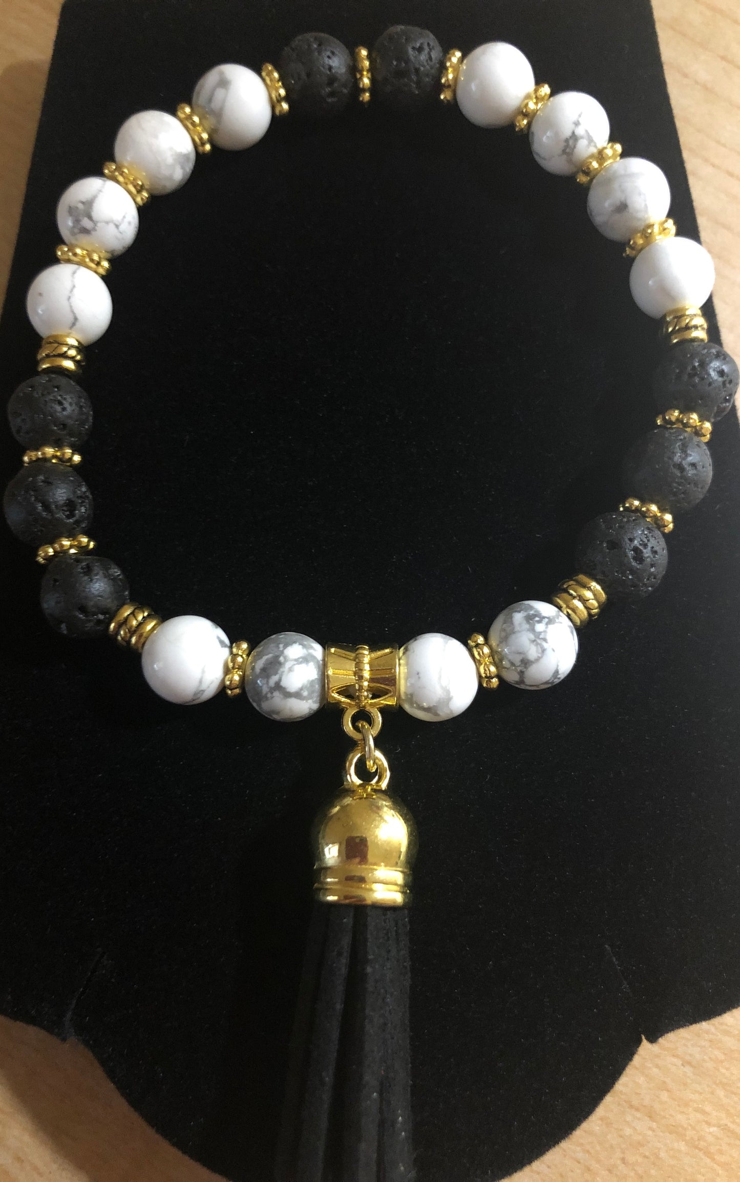 Gemstone Tassel Bracelets