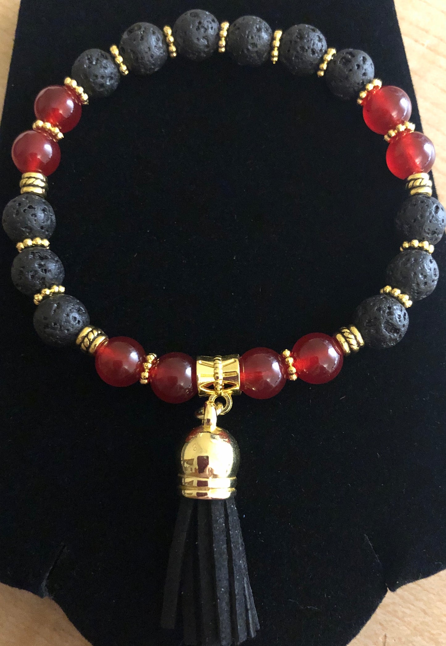 Gemstone Tassel Bracelets