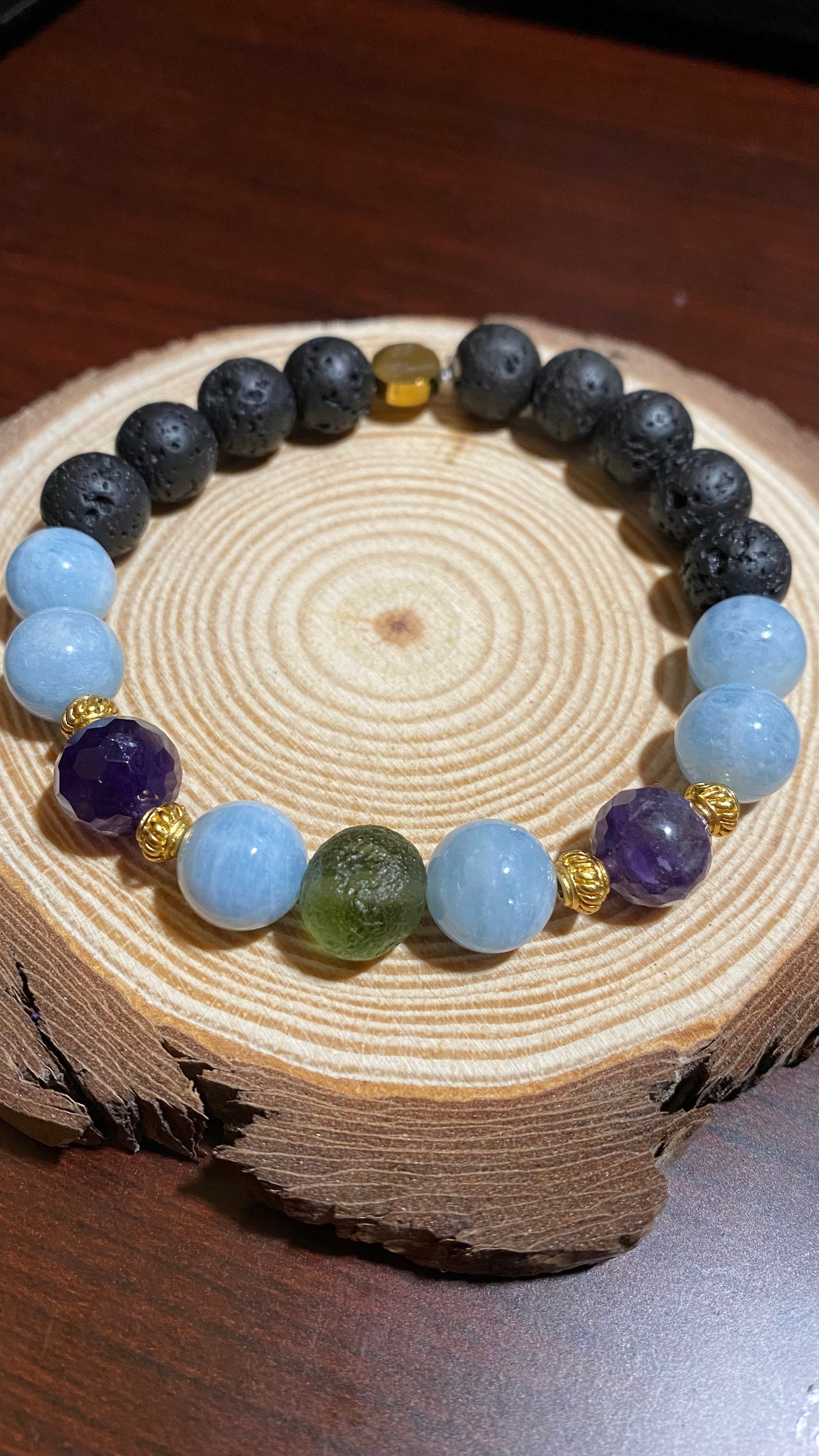 Moldavite Bracelet Collection