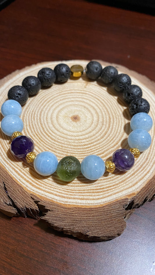 Moldavite Bracelet Collection