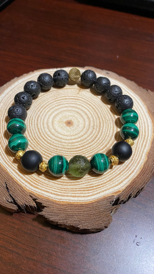 Moldavite Bracelet Collection