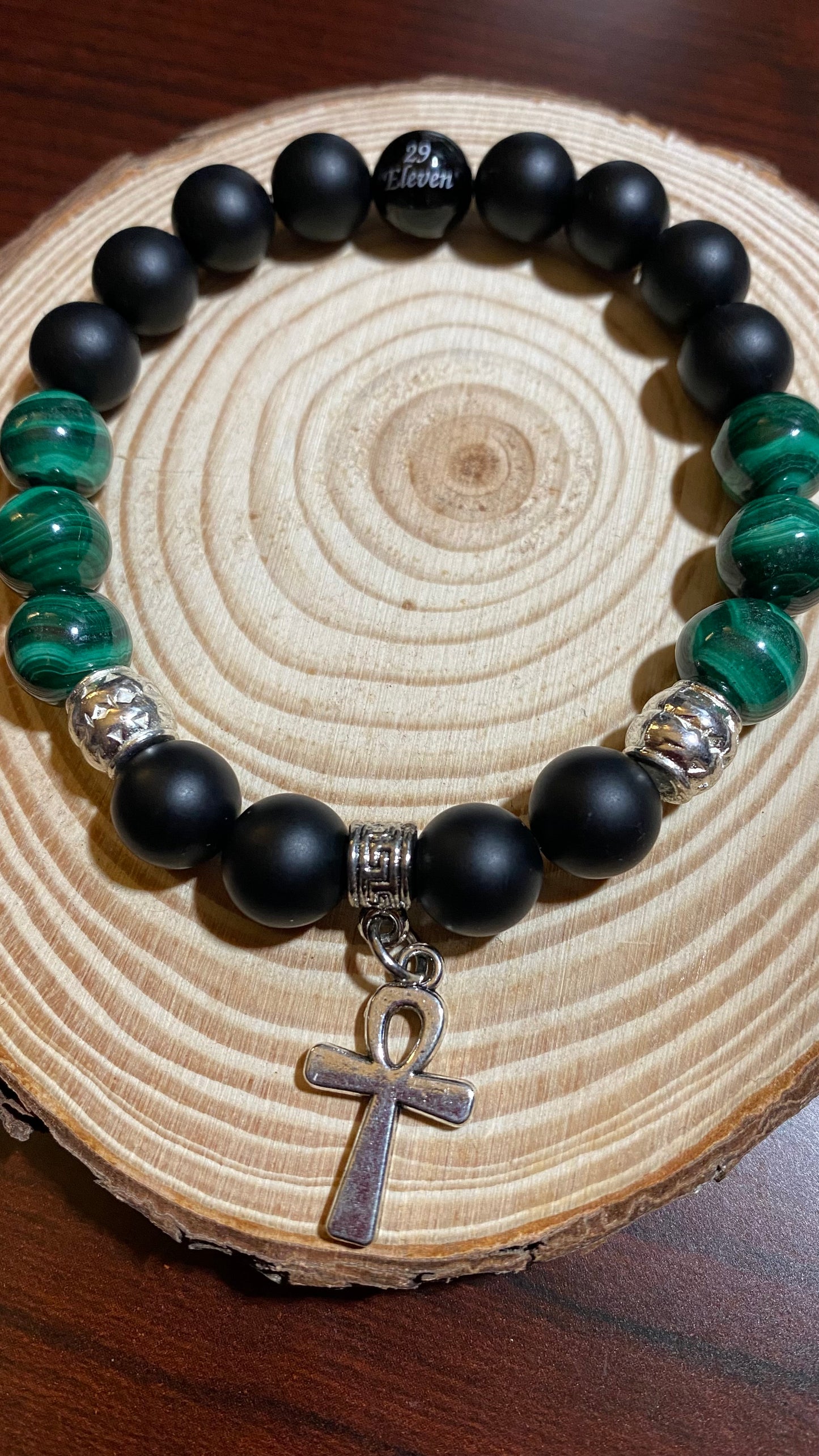 Ankh Gemstone Bracelets