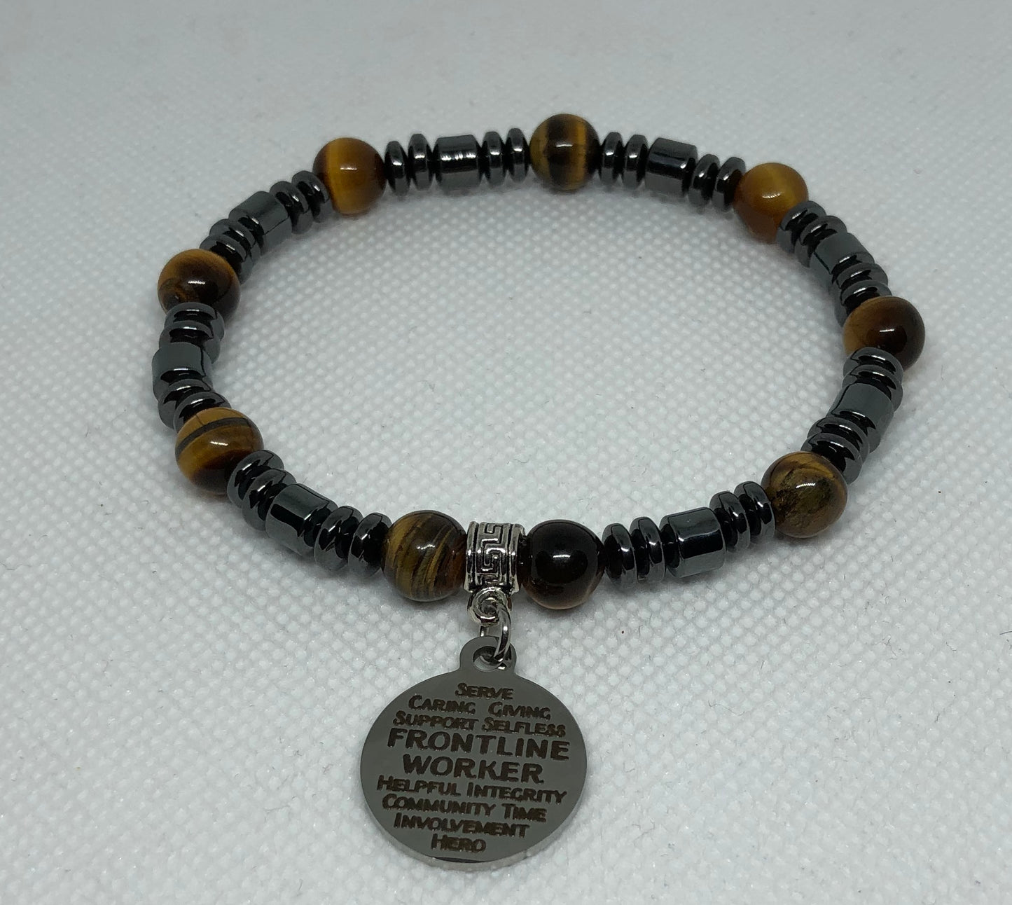 Frontline Workers Gemstone Bracelet