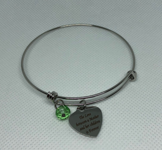 Inspirational Mom Wire Bracelets