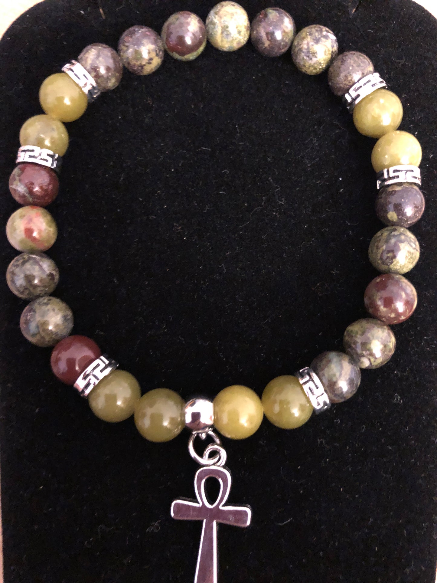 Ankh Gemstone Bracelets