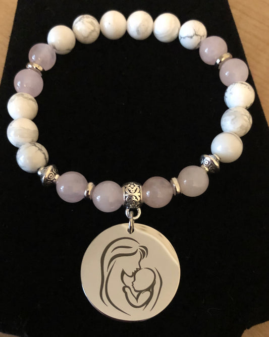 Gemstone Bracelet for New Mother's